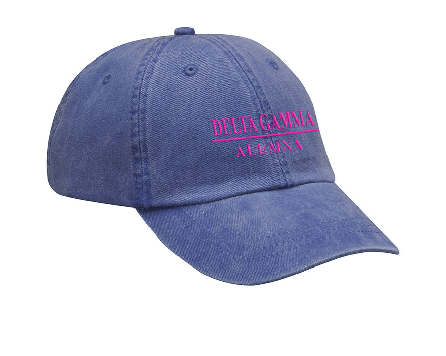 Delta Gamma Custom Embroidered Hat