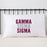 Gamma Sigma Sigma Sorority Pillowcase