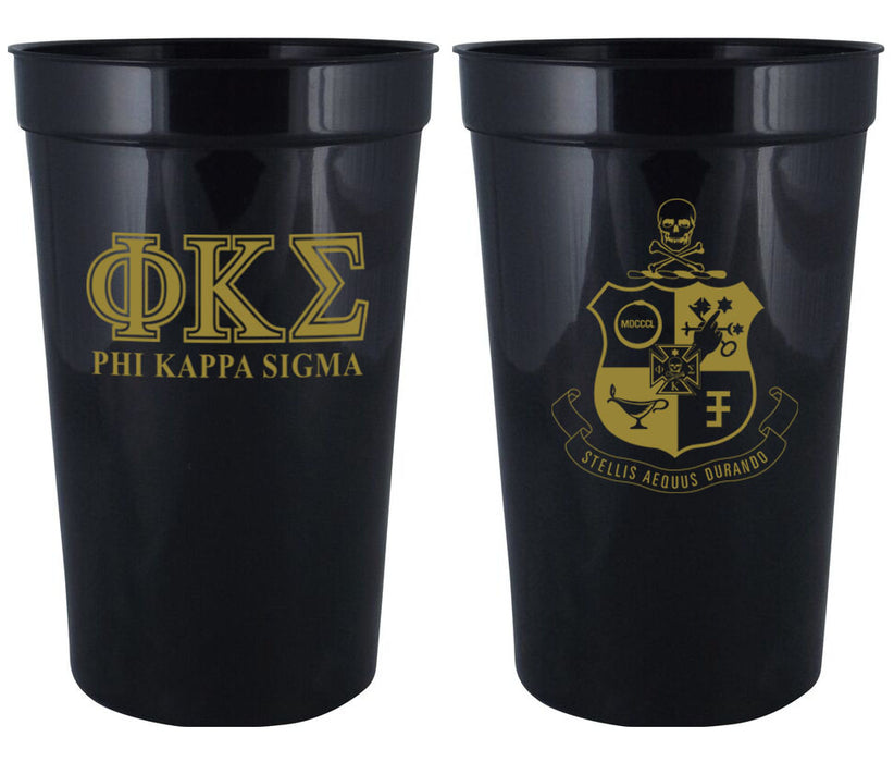 Phi Kappa Sigma Fraternity New Crest Stadium Cup