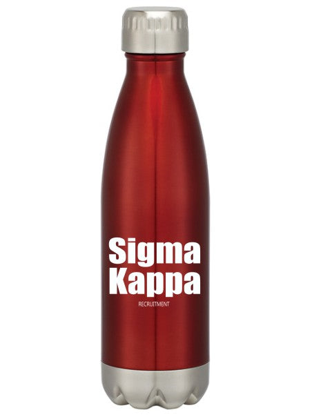 Sigma Kappa Impact Swig Bottle