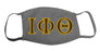 Iota Phi Theta Face Mask With Big Greek Letters