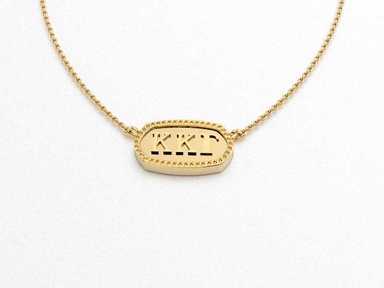 Kappa Kappa Gamma Greek Necklace