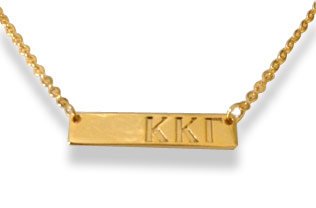 Kappa Kappa Gamma Bar Necklace