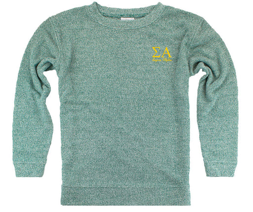 Sigma Alpha Lettered Cozy Sweater