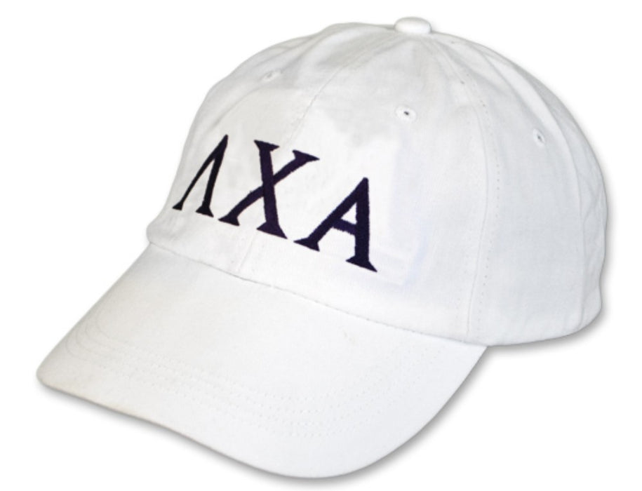 Lambda Chi Alpha Greek Letter Embroidered Hat