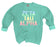 Zeta Tau Alpha Comfort Colors Pastel Sorority Sweatshirt