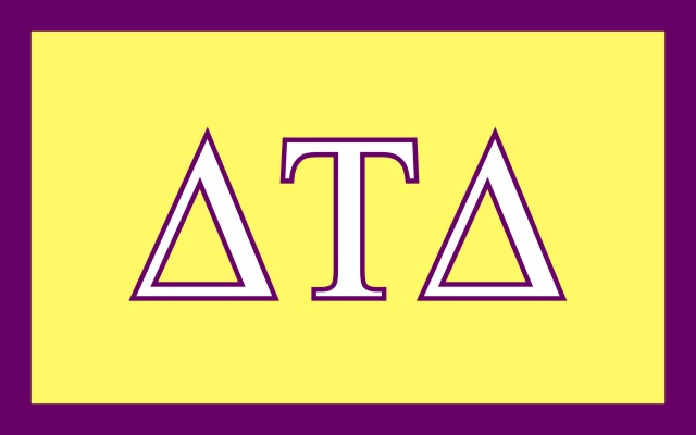 Delta Tau Delta Fraternity Flag Sticker
