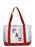 Gamma Alpha Omega 2-Tone Boat Tote with Sewn-On Letters