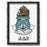 Alpha Delta Pi Afghan Blanket Throw