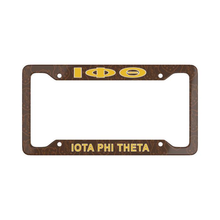 Iota Phi Theta New License Plate Frame