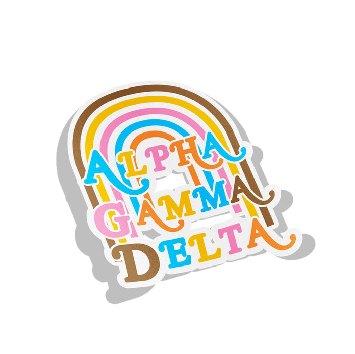 Alpha Gamma Delta Joy Sorority Decal