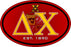 Delta Chi Color Oval Decal