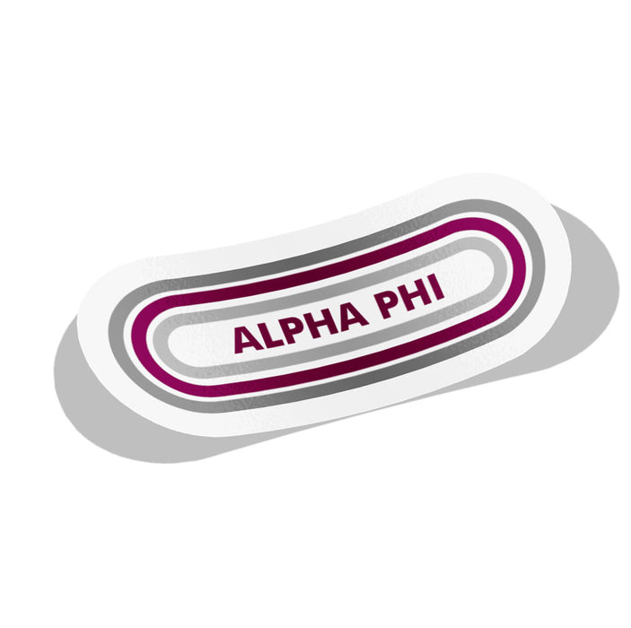 Alpha Phi Capsule Sorority Decal