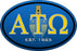 Alpha Tau Omega Color Oval Decal