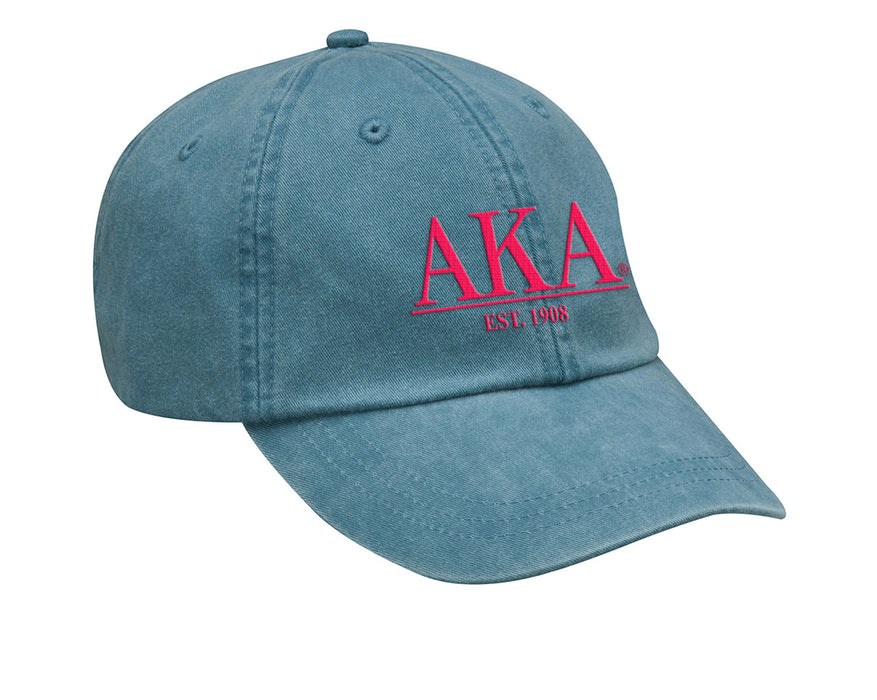 Alpha Kappa Alpha Letters Year Embroidered Hat