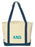 Alpha Chi Omega Cooper Letters Boat Tote