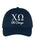 Chi Omega Collegiate Curves Hat