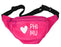 Phi Mu Heart Fanny Pack