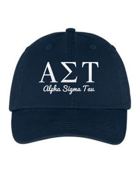 Alpha Sigma Tau Collegiate Curves Hat