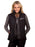 Sigma Phi Lambda Embroidered Ladies Puffy Vest