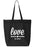 Chi Omega Love Tote Bag