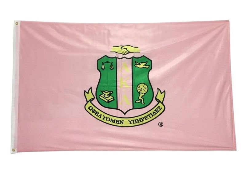 Alpha Kappa Alpha Big Flag