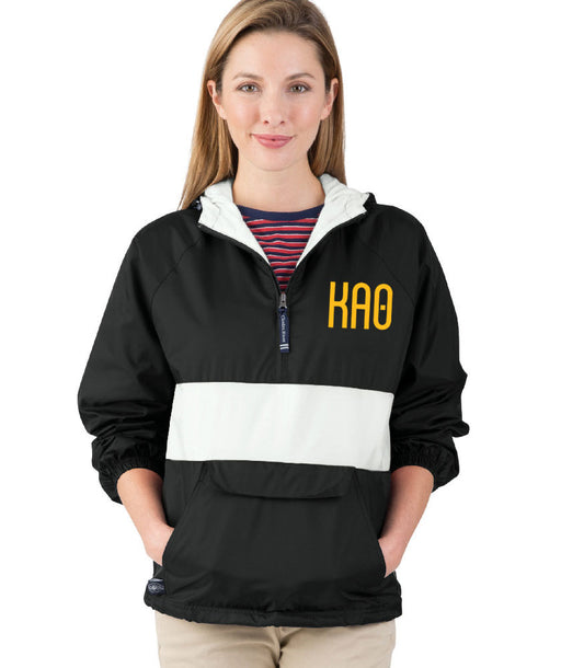 Kappa Alpha Theta Custom Fabulous Pullover Anorak