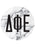 Phi Sigma Pi Floral Wreath Sticker