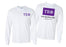 Tau Epsilon Phi Long Sleeve Flag Tee