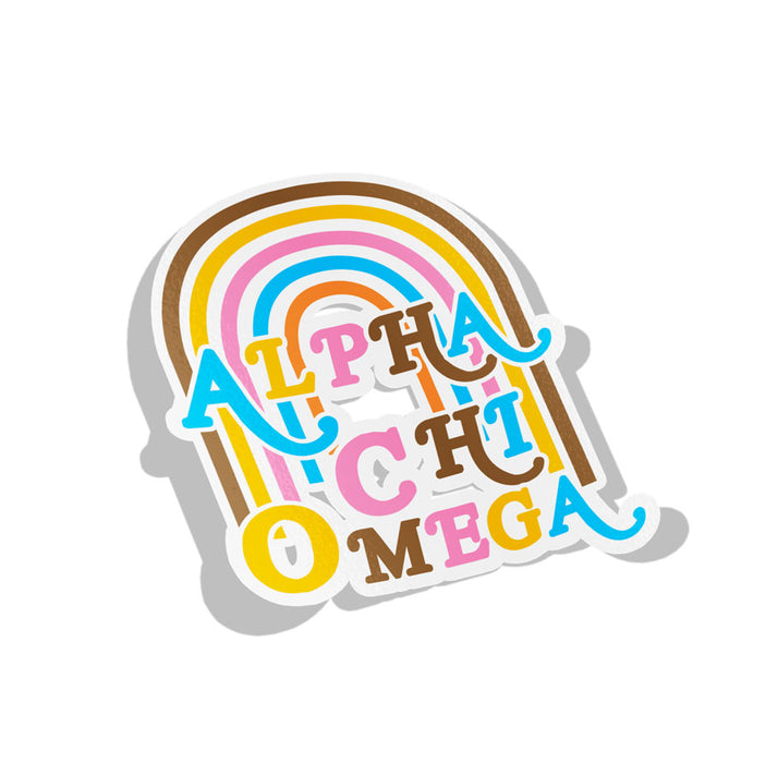 Alpha Chi Omega Joy Sorority Decal