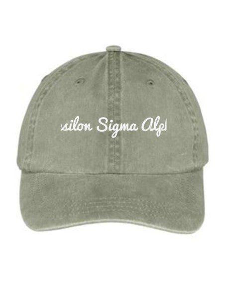 Epsilon Sigma Alpha Nickname Embroidered Hat