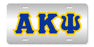 Alpha Kappa Psi Fraternity License Plate Cover
