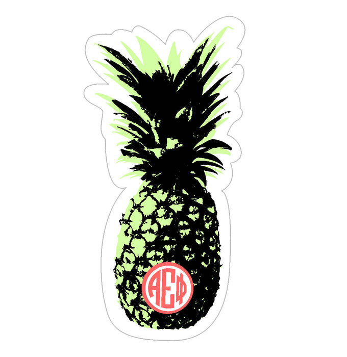Alpha Epsilon Phi Pineapple Sticker