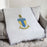 Alpha Tau Omega Color Crest Afghan Blanket Throw