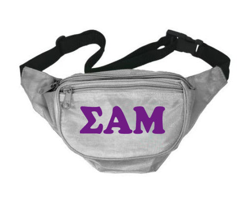 Sigma Alpha Mu Letters Layered Fanny Pack