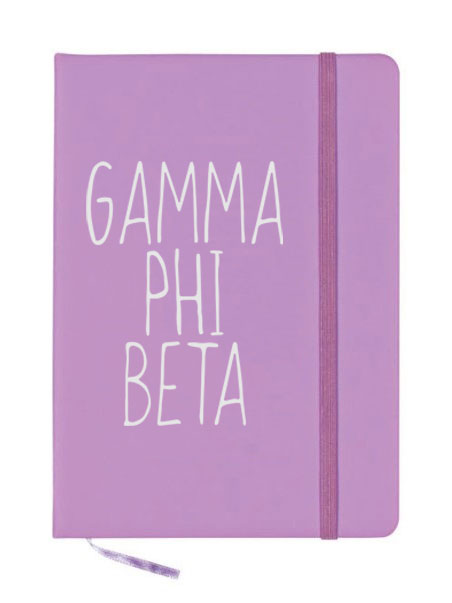 Gamma Phi Beta Mountain Notebook