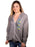 Alpha Sigma Kappa Fleece Full-Zip Hoodie with Sewn-On Letters