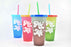 Phi Mu Color Changing Cups (Set of 4)