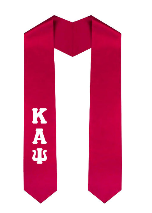 Kappa Alpha Psi Classic Colors Graduation Stole