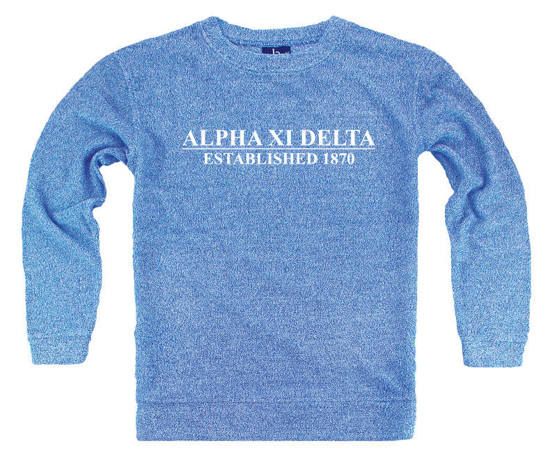 Alpha Xi Delta Year Established Cozy Sweater