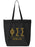 Phi Sigma Sigma Oz Letters Event Tote Bag