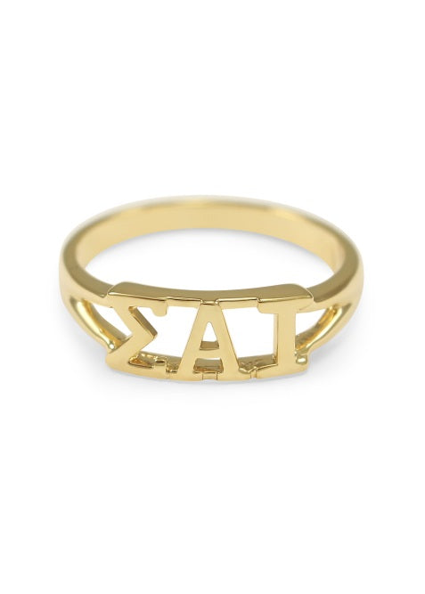 Sigma Alpha Iota Sunshine Gold Ring