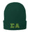 Sigma Alpha Lettered Knit Cap