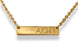 Alpha Omicron Pi Bar Necklace