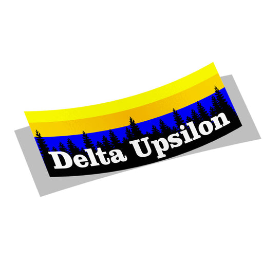 Delta Upsilon Mountains Decal