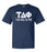 Tau Delta Phi Custom Comfort Colors Greek T-Shirt