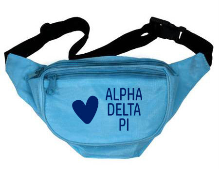 Alpha Delta Pi Heart Fanny Pack