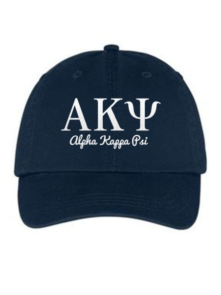 Alpha Kappa Psi Collegiate Curves Hat