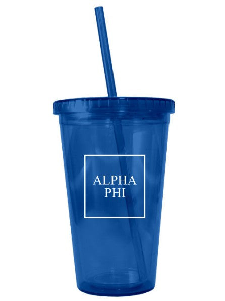 Alpha Kappa Alpha AKA 750ml Plastic Water Bottle with Flip Straw – Betty's  Promos Plus, LLC