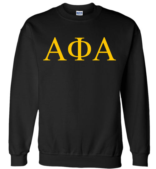 Alpha Phi Alpha World Famous Lettered Crewneck Sweatshirt